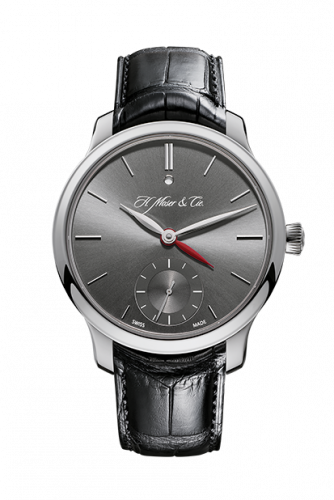 Remontoir à montres pour montre H. Moser & Cie Endeavour Endeavour Dual Time, Platinum, Ardoise Dial