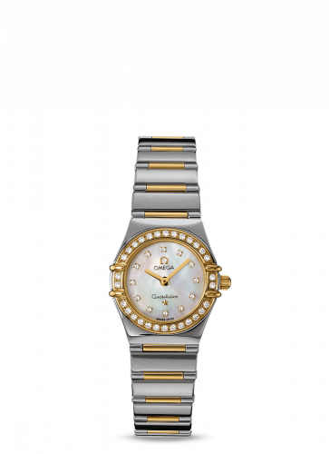 Watch Winder for watch Omega Constellation Constellation Quartz 22.5 My Choice Stainless Steel / Yellow Gold / Diamond / MOP