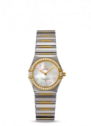 Watch Winder for watch Omega Constellation Constellation Quartz 25.5 My Choice Stainless Steel / Yellow Gold / Diamond / MOP