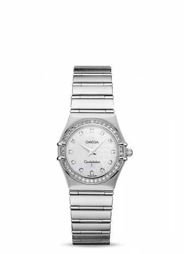 Watch Winder for watch Omega Constellation Constellation Quartz 25.5 '95 Stainless Steel / Diamond / MOP