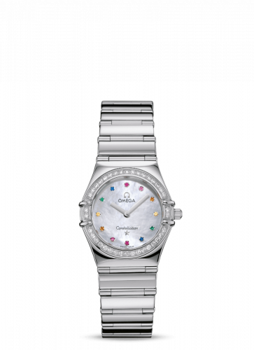 Watch Winder for watch Omega Constellation Constellation Quartz 25.5 My Choice Stainless Steel / Diamond / MOP Iris