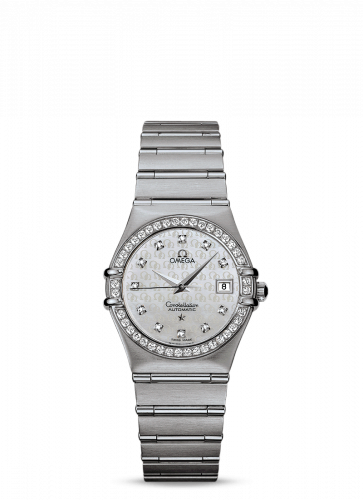 Watch Winder for watch Omega Constellation Constellation Automatic 27.5 '95 Stainless Steel / Diamond / Silver Omega