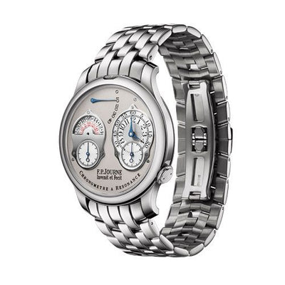 Remontoir à montres pour montre FP Journe Souveraine Souveraine Chronomètre à Résonance 40 Platinum / Gris / Bracelet