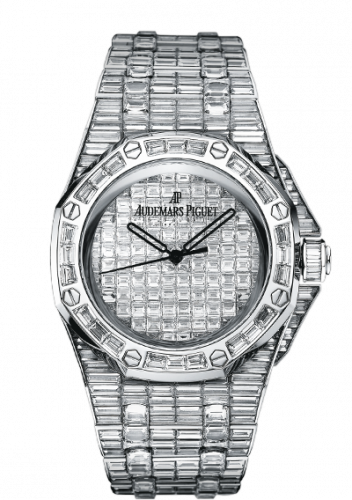 Watch Winder for watch Audemars Piguet Royal Oak Offshore Royal Oak OffShore 15130 Full Baguette