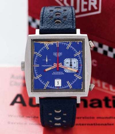 Uhrenbeweger für Uhr TAG Heuer Monaco Monaco Calibre 15 Blue