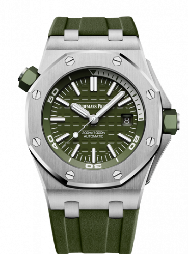 Watch Winder for watch Audemars Piguet Royal Oak Offshore Royal Oak Offshore Diver Stainless Steel / Khaki