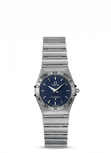 Watch Winder for watch Omega Constellation Constellation Quartz 25.5 '95 Stainless Steel / Blue