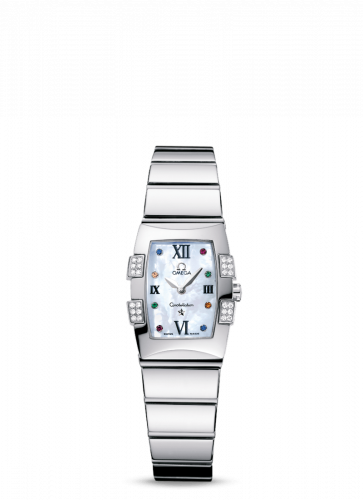 Watch Winder for watch Omega Constellation Constellation Quadrella Quartz 25 Stainless Steel / MOP