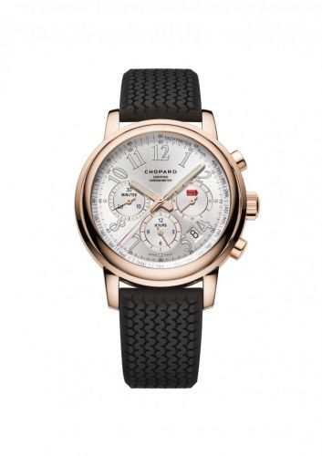 Watch Winder for watch Chopard Classic Racing Mille Miglia Chronograph Rose Gold / Silver / Rubber
