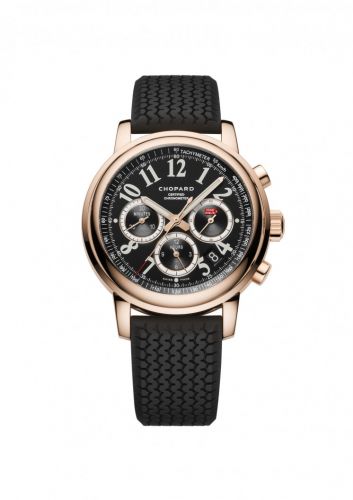 Watch Winder for watch Chopard Classic Racing Mille Miglia Chronograph Rose Gold / Black / Rubber