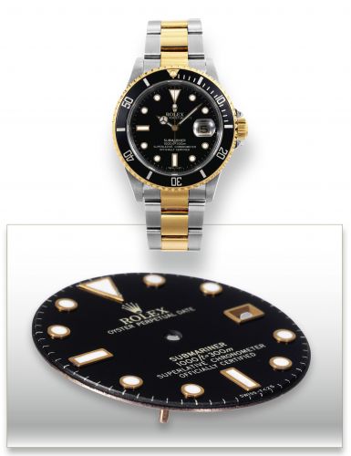 Watch Winder for watch Rolex Submariner Submariner Date 16613 Onyx