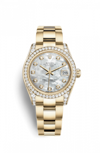 Watch Winder for watch Rolex Datejust 31 Datejust 31 Yellow Gold Diamond / Oyster / MOP