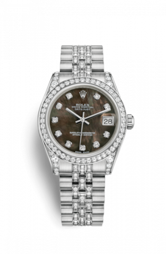 Watch Winder for watch Rolex Datejust 31 Datejust 31 White Gold Diamond / Jubilee Diamond / Black MOP