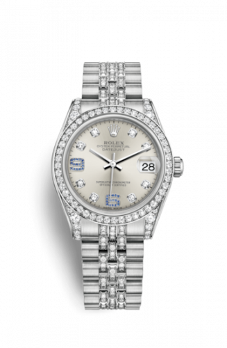 Remontoir à montres pour montre Rolex Datejust 31 Datejust 31 Or Blanc Diamond / Jubilee Diamond / Argent Diamond