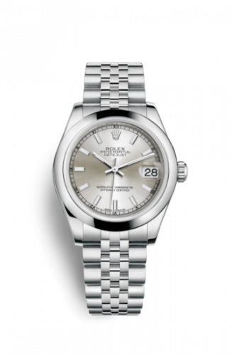 Watch Winder for watch Rolex Datejust 31 Datejust 31 Stainless Steel Domed / Jubilee / Silver