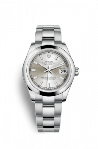 Watch Winder for watch Rolex Datejust 31 Datejust 31 Stainless Steel Domed / Oyster / Silver