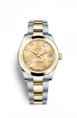 Watch Winder for watch Rolex Datejust 31 Datejust 31 Rolesor Yellow Domed / Oyster / Champagne Floral