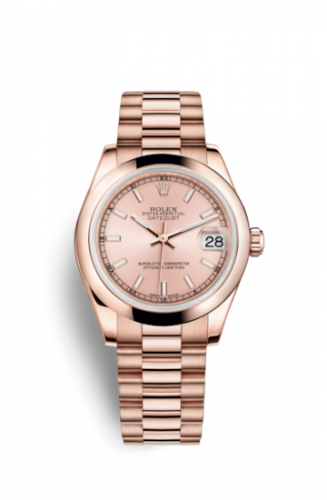 Remontoir à montres pour montre Rolex Datejust 31 Datejust 31 Everose Domed / President / Rose
