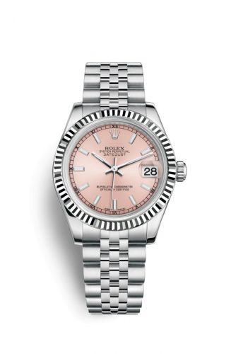 Remontoir à montres pour montre Rolex Datejust 31 Datejust 31 Stainless Steel Fluted / Jubilee / Rose