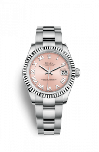 Remontoir à montres pour montre Rolex Datejust 31 Datejust 31 Stainless Steel Fluted / Oyster / Rose Roman