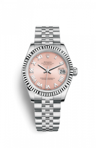 Remontoir à montres pour montre Rolex Datejust 31 Datejust 31 Stainless Steel Fluted / Jubilee / Rose Roman