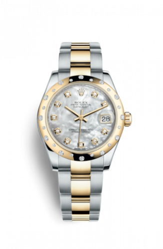 Watch Winder for watch Rolex Datejust 31 Datejust 31 Rolesor Yellow Domed Diamond / Oyster / MOP Diamond