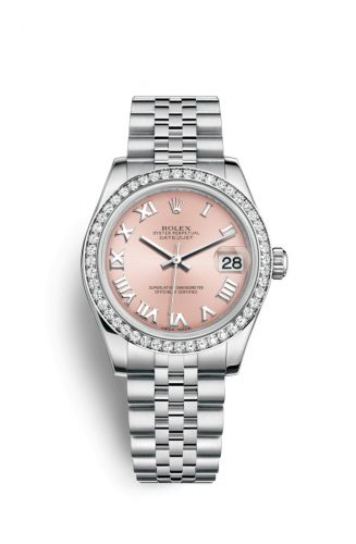 Remontoir à montres pour montre Rolex Datejust 31 Datejust 31 Stainless Steel Diamond / Jubilee / Rose - Roman
