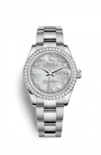 Remontoir à montres pour montre Rolex Datejust 31 Datejust 31 Stainless Steel Diamond / Oyster / MOP - Roman