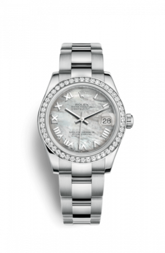 Remontoir à montres pour montre Rolex Datejust 31 Datejust 31 Stainless Steel Diamond / Oyster / MOP - Roman