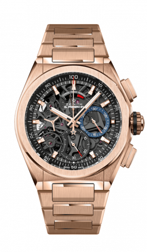 Uhrenbeweger für Uhr Zenith Defy Defy El Primero 21 Rose Gold / Skeleton / Bracelet