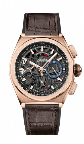 Uhrenbeweger für Uhr Zenith Defy Defy El Primero 21 Rose Gold / Skeleton / Alligator