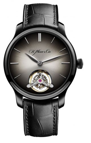 Remontoir à montres pour montre H. Moser & Cie Endeavour Endeavour Tourbillon, Titanium, Fumé Dial