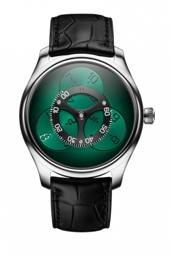 Remontoir à montres pour montre H. Moser & Cie Endeavour Endeavour Flying Hours Or Blanc / Cosmic Verte