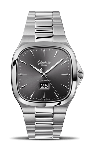 Uhrenbeweger für Uhr Glashütte Original Seventies Seventies Panorama Date Ruthenium Bracelet