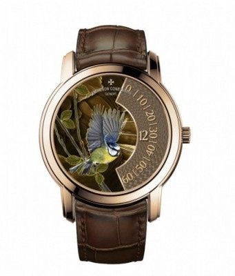 Uhrenbeweger für Uhr Vacheron Constantin Artelier Cabinotiers Special Order Les Cabinotiers The Singing Birds - Blue Tit