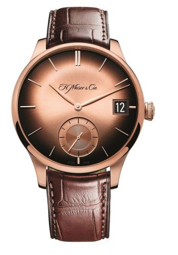 Remontoir à montres pour montre H. Moser & Cie Venturer Venturer Big Date, Red Or, Fumé Dial