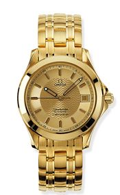 Watch Winder for watch Omega Seamaster 120M Seamaster 120M Automatic 36.25 Yellow Gold / Champagne