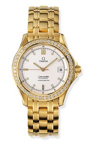 Watch Winder for watch Omega Seamaster 120M Seamaster 120M Automatic 36.25 Yellow Gold / Diamond / White