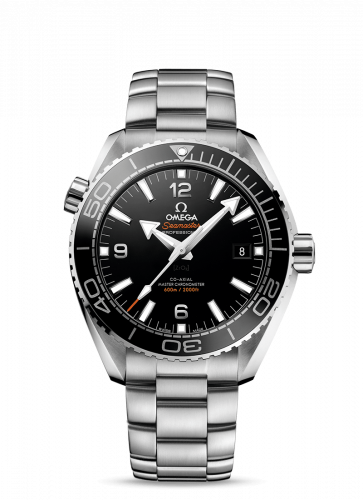 Watch Winder for watch Omega Seamaster Planet Ocean Seamaster Planet Ocean 600M Co-Axial 43.5 Master Chronometer Stainless Steel / Black / Bracelet / NOCS