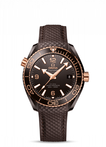 Watch Winder for watch Omega Seamaster Planet Ocean Seamaster Planet Ocean 600M Co-Axial 39.5 Master Chronometer Deep Brown / Brown / Strap