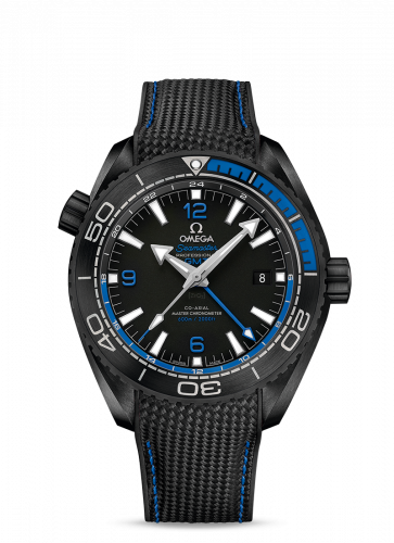 Watch Winder for watch Omega Seamaster Planet Ocean Seamaster Planet Ocean 600M Co-Axial 45.5 Master Chronometer GMT Deep Black Blue