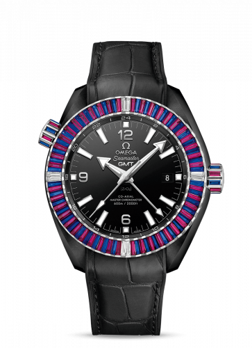 Watch Winder for watch Omega Seamaster Planet Ocean Seamaster Planet Ocean 600M Co-Axial 45.5 Master Chronometer GMT Deep Black Sapphire