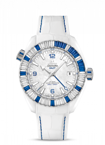 Watch Winder for watch Omega Seamaster Planet Ocean Seamaster Planet Ocean 600M Co-Axial 45.5 Master Chronometer GMT Deep White Sapphire