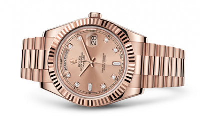 Watch Winder for watch Rolex Day-Date II Day-Date II Everose Pink Diamonds