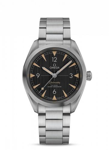 Watch Winder for watch Omega Railmaster Railmaster Omega Co-Axial Master Chronometer 40 Stainless Steel / Grey / Bracelet