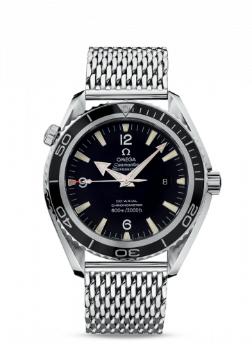 Watch Winder for watch Omega Seamaster Planet Ocean Seamaster Planet Ocean 600M Co-Axial 45.5 Stainless Steel / Black / Shark