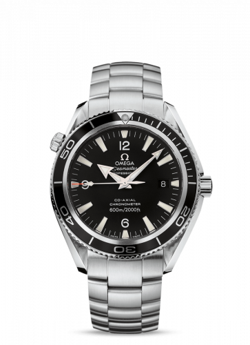 Watch Winder for watch Omega Seamaster Planet Ocean Seamaster Planet Ocean 600M Co-Axial 42 Stainless Steel / Black / Bracelet