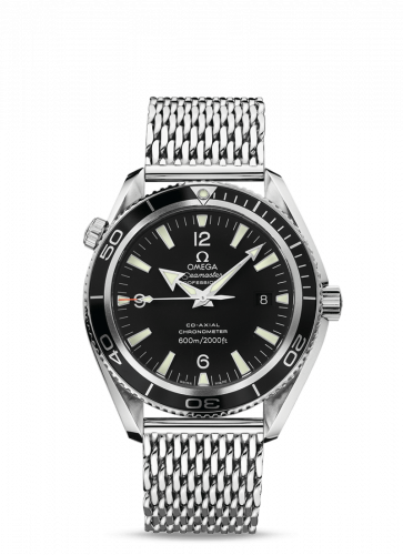 Watch Winder for watch Omega Seamaster Planet Ocean Seamaster Planet Ocean 600M Co-Axial 42 Stainless Steel / Black / Shark