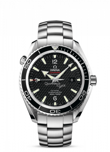 Watch Winder for watch Omega Seamaster Planet Ocean Seamaster Planet Ocean 600M Co-Axial 45.5 Stainless Steel / Black / Bracelet / Quantum of Solace