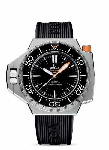 Watch Winder for watch Omega Seamaster PloProf Seamaster PloProf Co-Axial Stainless Steel / Black